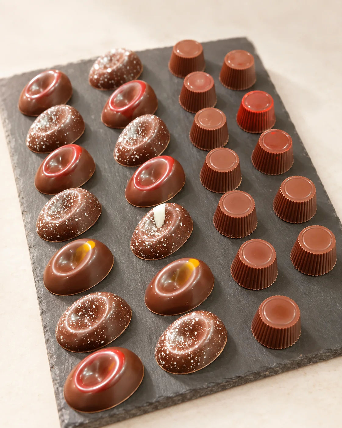 Pralinenauswahl
